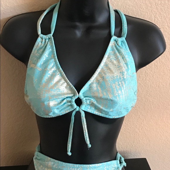 Milk baby bikini custom swimsuits dancer wear - Picture 2 of 2
